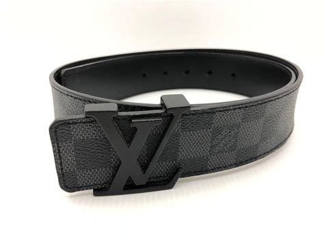 louis vuitton damier graphite belt fake|louis vuitton damier belt men.